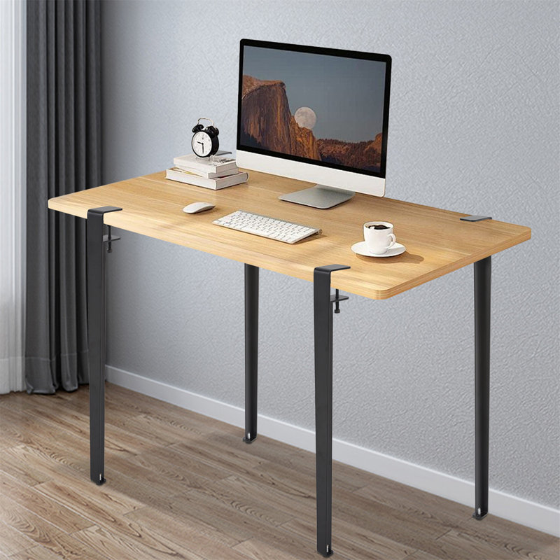F-Shaped Adjustable Table Legs, Black