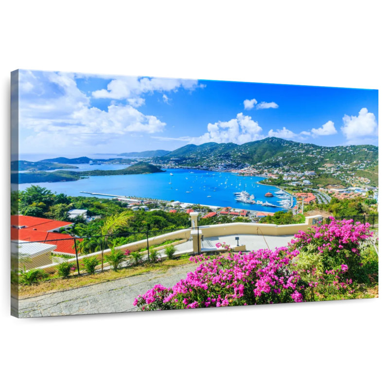 Gillard Saint Thomas Island, 8" H x 12" W