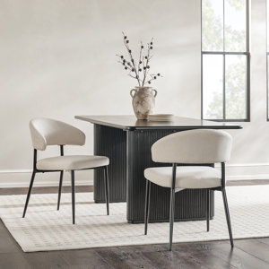 Jerwin Curved Back Upholstered Dining Chair