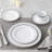Noritake Silver Colonnade Cups, 8 oz.