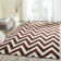 Sanyla Hand Tufted Wool Chevron Rug