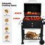 Dakota Fields Monango 128cm W Barrel Charcoal Grill