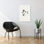 Abstrait encre abstraite, art mural organique contemporain-129145859