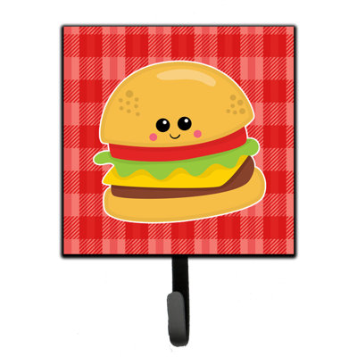 Organisateur de clés murales avec crochets clés hamburger face Zayyan