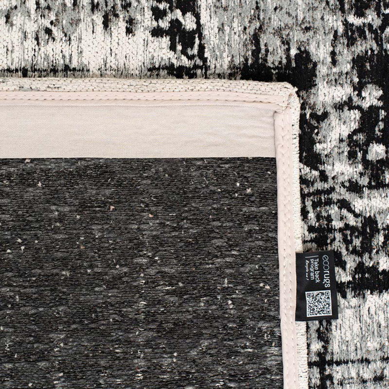 Abstract Recycled P.E.T Jacquard Indoor / Outdoor Area Rug, Rectangle 280 x 390 cm