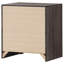 Table de chevet 2 tiroirs Barrel Oak | Mobilier de rangement pour chambre à coucher | Idée de cadeau