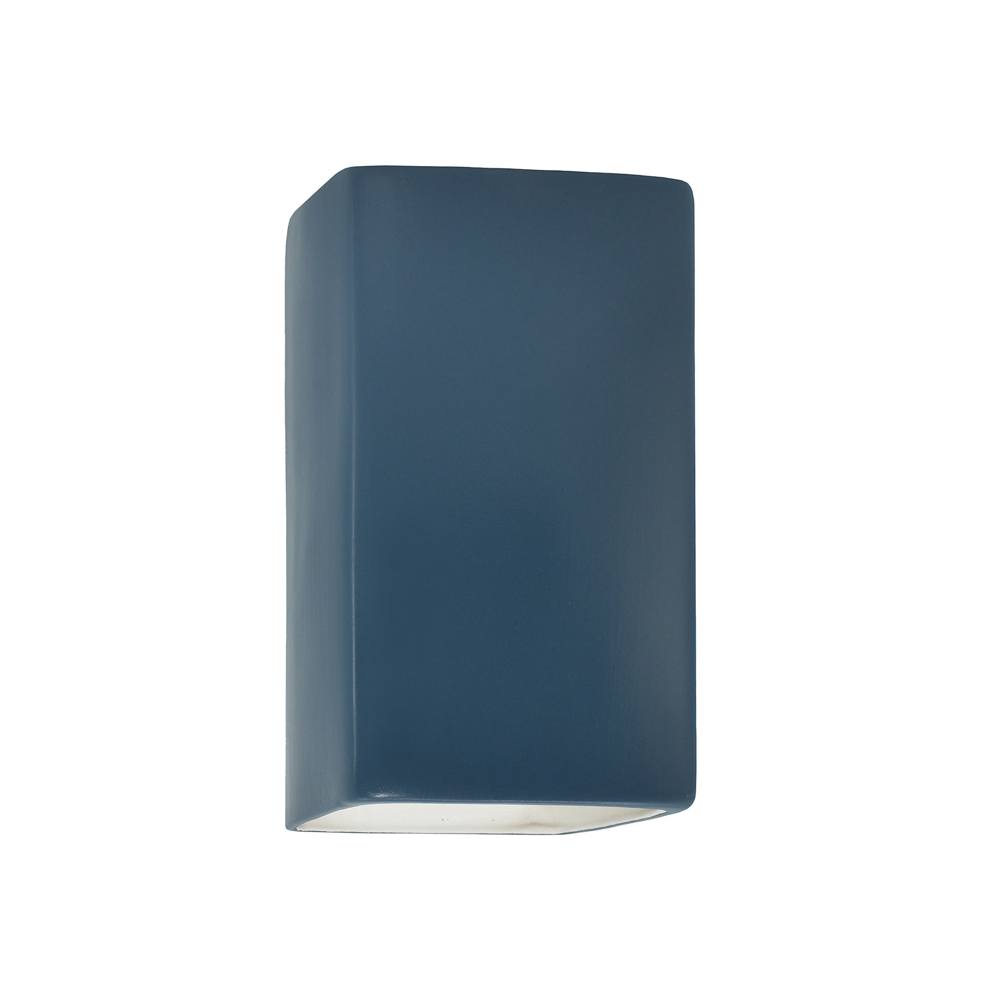 Nomad Outdoor Ceramic LED Wall Light, 13.5" H x 7.25" W x 6.5" D, Midnight Sky, Integrated