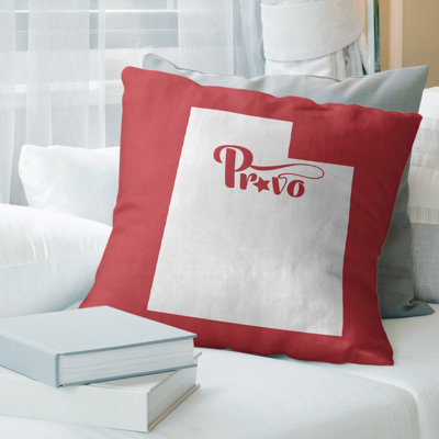 Chenille Reversible Throw Pillow