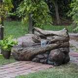 Weather Resistant Fountain with Light