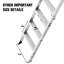 - Step Lightweight Folding Attic Ladder