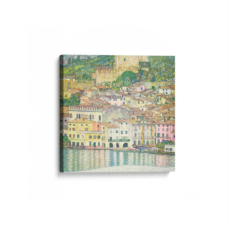 Reflets au bord du lac, H 12 po x l 12 po, Toile tendue, Ne s’applique pas