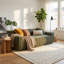 Causeuse surdimensionnée en similicuir 2 places de 78 po, canapé spacieux et profond avec 2 coussins décoratifs, canapé moderne résistant aux taches pour les petits salons, appartements, studios, et peu encombrant-132684063