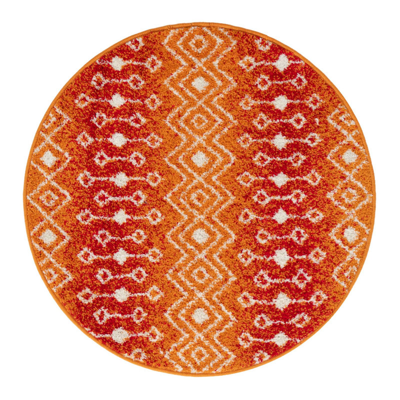 Somerville Moroccan Indoor Rug, Round 3'3"
