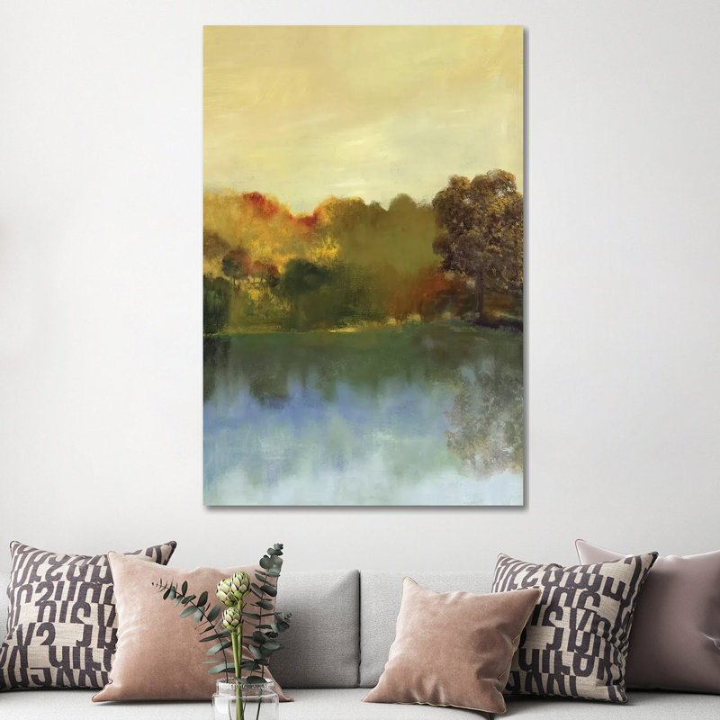 Natural - Wrapped Canvas Painting, 152.5 cm H x 101.5 cm W