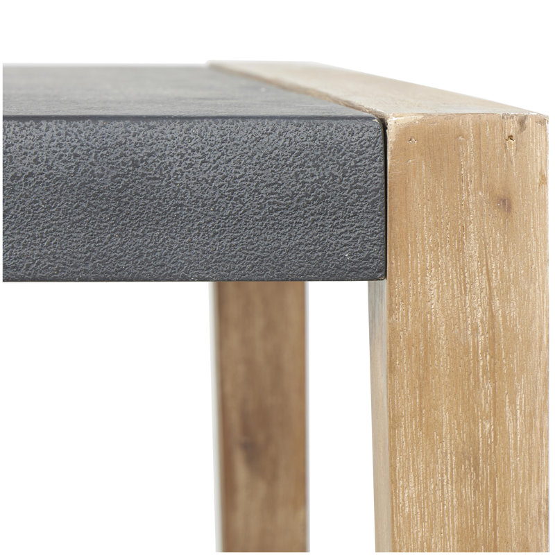 Table de salle à manger d'extérieur Lyssa, L 35,5 po x L 78,5 po x H 30 po