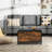 Faux Leather Upholstered Storage Bench