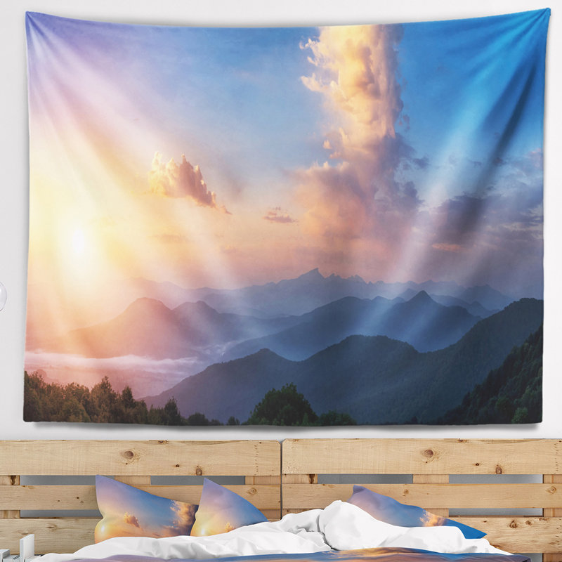 Polyester Tapestry, 68" H x 80" W