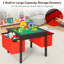 Ensemble de table d'activité et de chaises pour enfants 2-en-1 Harriet Bee