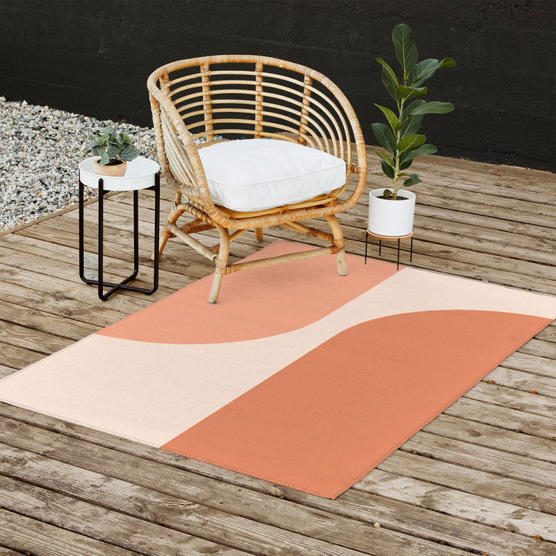 Abstract Rug, Rectangle 4' x 6'