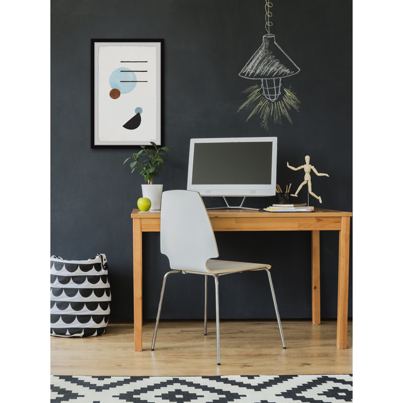 Blue Eclipse by Marmont Hill - Single Picture Frame Painting, 30 cm H x 20 cm W