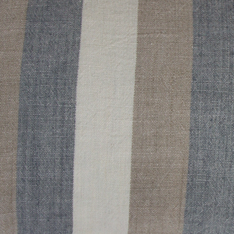 Montecito Ocean and Natural Linen Decorative Bed Pillow