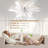 30.7In Ceiling Fan With Lights, Remote Control 3 Color Temperatures,6 Gear Wind Speed Fan Light-1916247527-1916247523