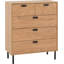 Nathainel - Two Over Three Drawer Chest
