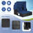 Oceanus 65'' Wide Steel Patio Daybed with Cushions-994751543