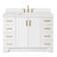Freitas 48'' Solid Wood Single Bathroom Vanity-463623748-463623750-532015409