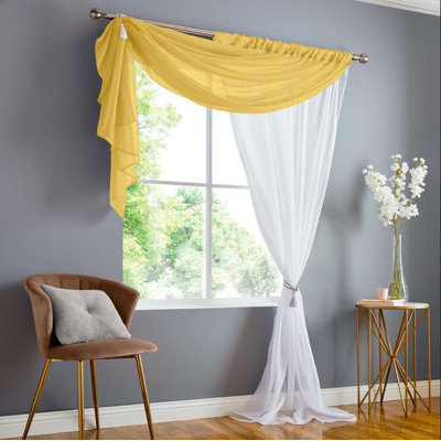 Jawwad Sheer Curtain Single Panel
