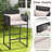 Tannehill 3-Piece Steel Outdoor Bar Set-85875316