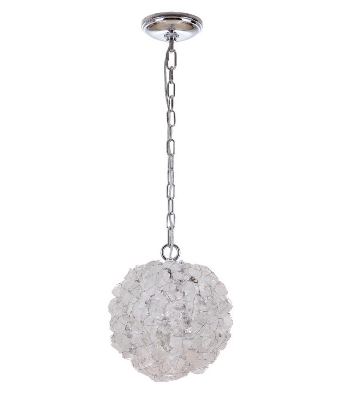 Todorka 1 - Light Silver Single Pendant