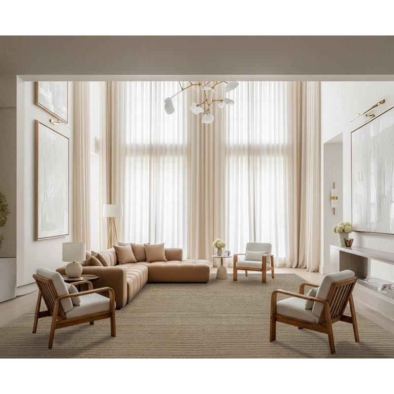 Nayash Collection Hand Tufted Area Rug, Fendi, Rectangle 10 X 14 (FT)