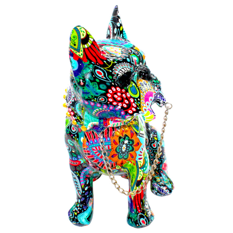 Figurine bouledogue français Bibiane Plus
