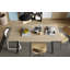 Amajae Metal Base Dining Table-1500522729