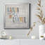 Maison Q - Cadre photo, reproduction d'art textuel sur toile-89414180-89414181