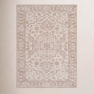 Bellecourt Machine Washable Area Rug