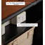 Buffet Mid-Century en bois massif multifonctionnel