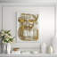 Stroke Layering In Gold LI Painting by Guseul Park-26725745-26725747