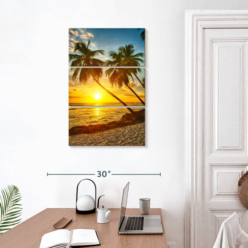 Gillard Barbados Golden Gillard Sunset, 32" H x 20" W