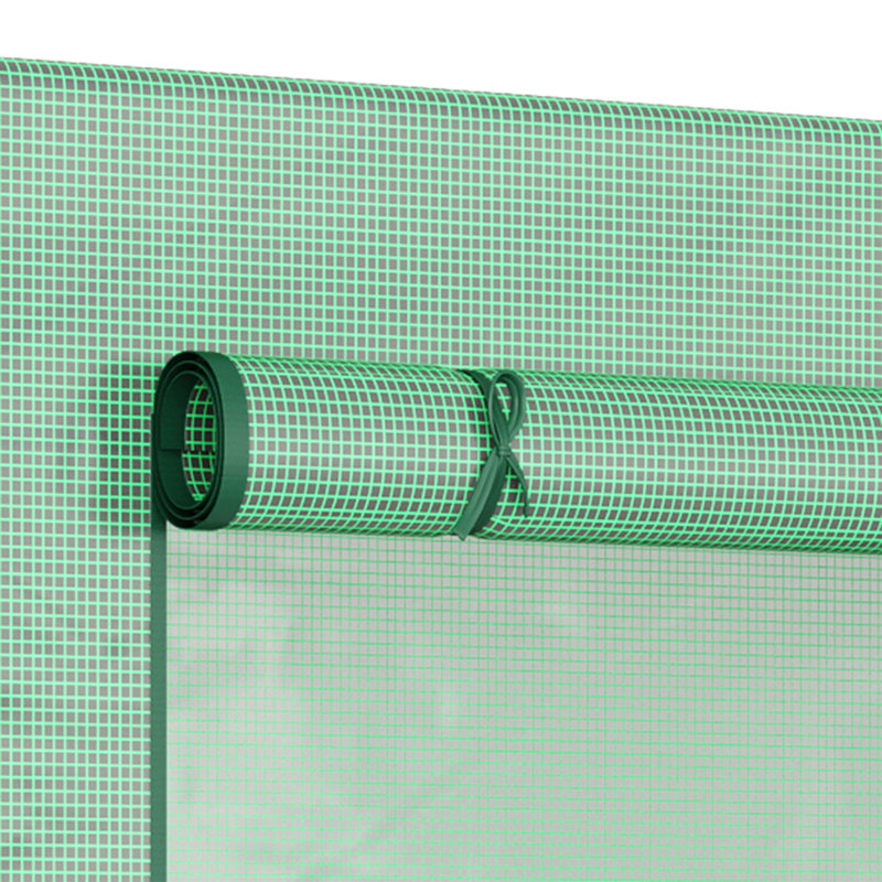 Coren  Compact Walk-In Greenhouse with Steel Frame and Protective Coating