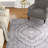 Korando Machine Woven Oriental Gray Area Rug-1174594685