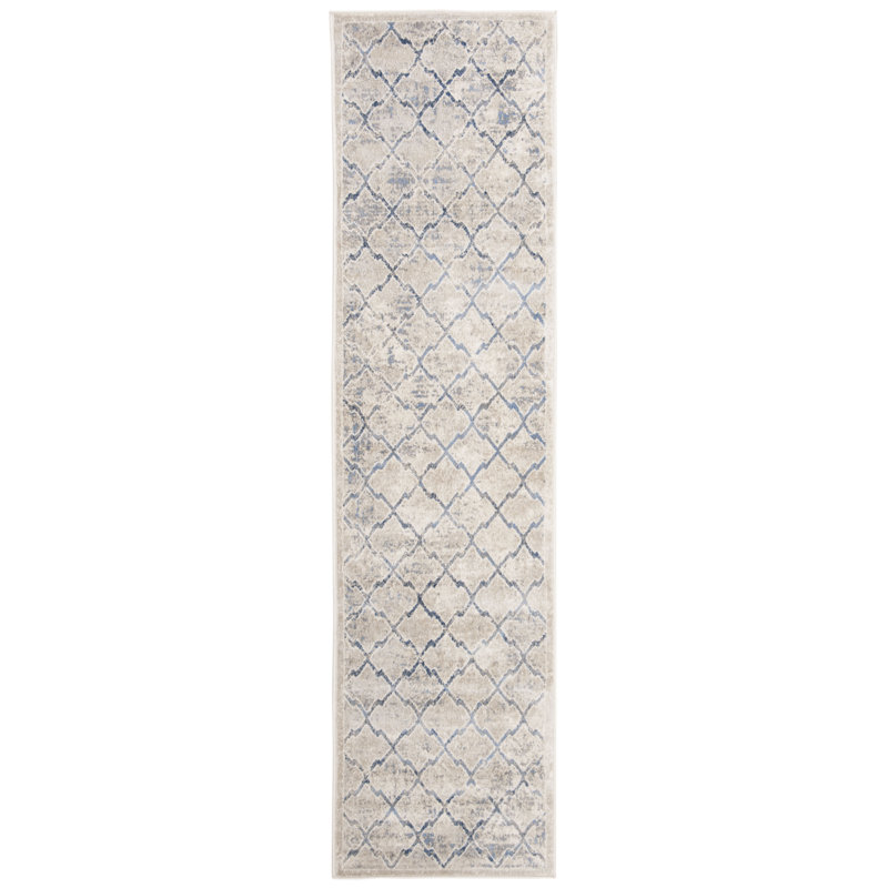 Kopia Geometric Hand Woven Area Rug, Runner 61 x 244 cm