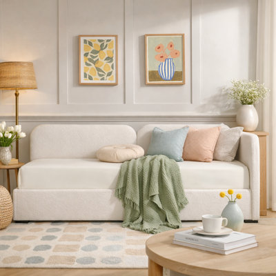 Lit de jour Coletti Boucle Corner