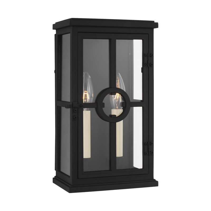 Luminaire d'extérieur à cloison 2 lumières Carrasquillo