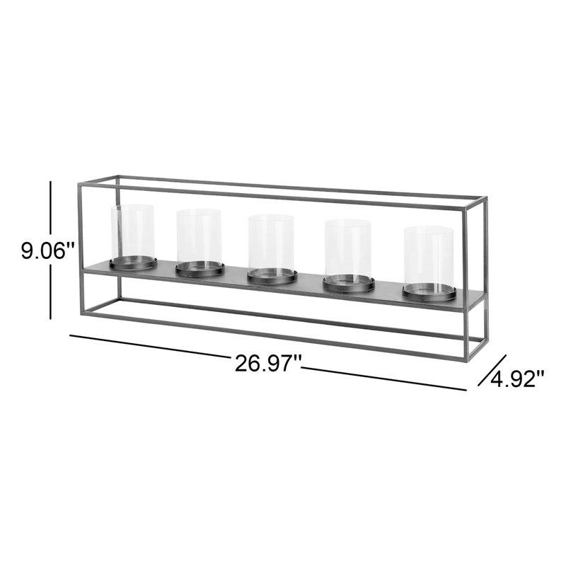 Candélabre de table Charte 9,06 "