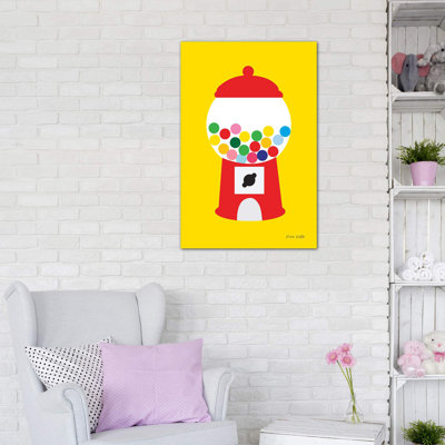 «Gumball Machine» par Ann Kelle - impression d'art graphique