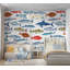 Papier peint de qualité supérieure - Motif de poisson coloré-1579947076