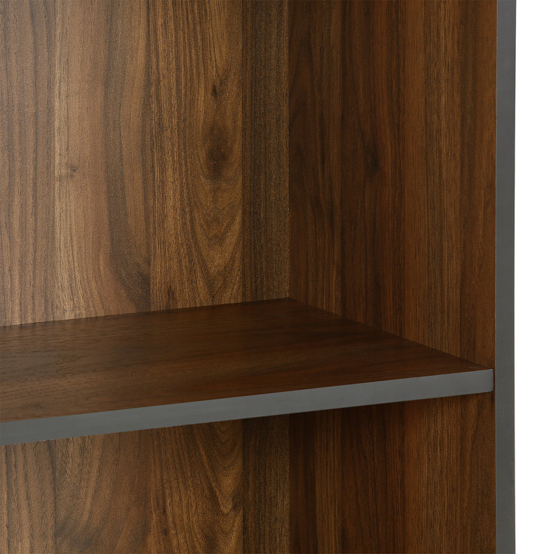 105.9cm H x 59.9;59.9cm W Standard Bookcase, Columbia Walnut