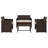 Athlone 4 Piece Deep seating with Cushions-268648529